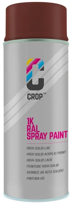 Hete Deal CROP RAL 3009 Zijdeglans Oxyderood spuitbus 400ml